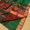 Maheshwari Silk Saree with Zari Checks and Heavy Pallu